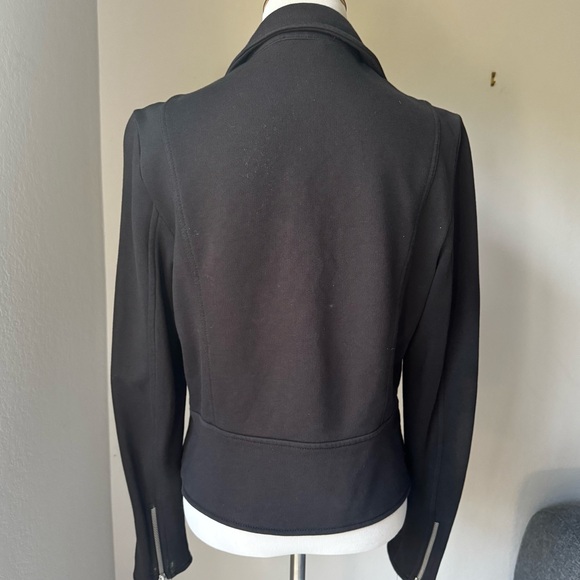 All Saints Kit Biker Sweat Jacket - Picture 4 of 4
